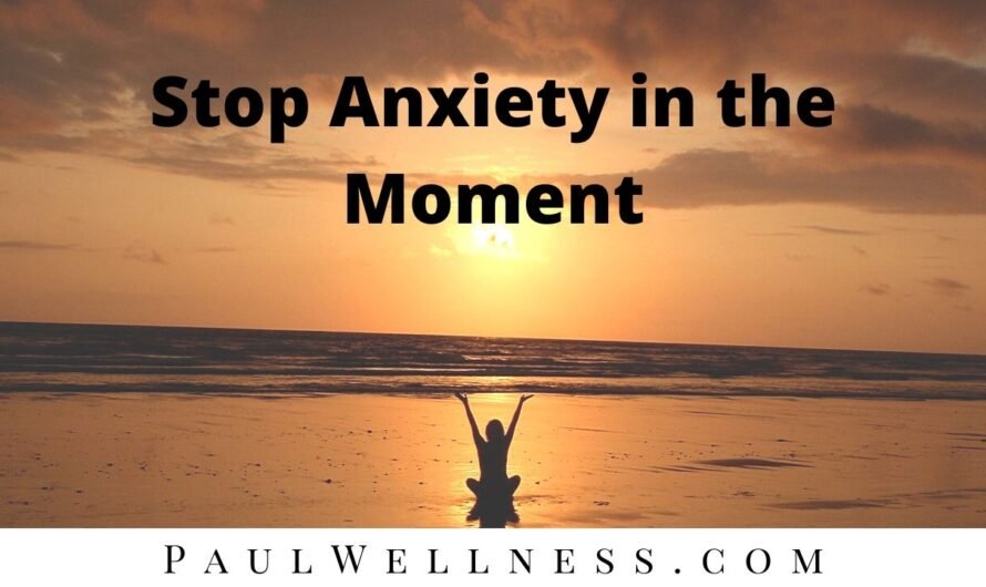 Stop Anxiety in the Moment