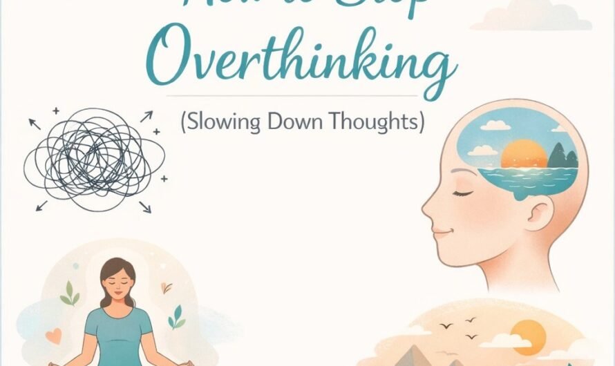 How to Stop Overthinking (Slowing Down Thoughts)