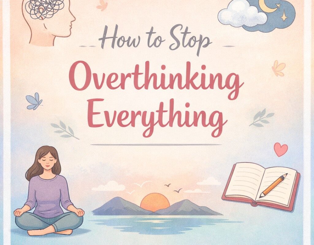 how to stop overthinking everything
