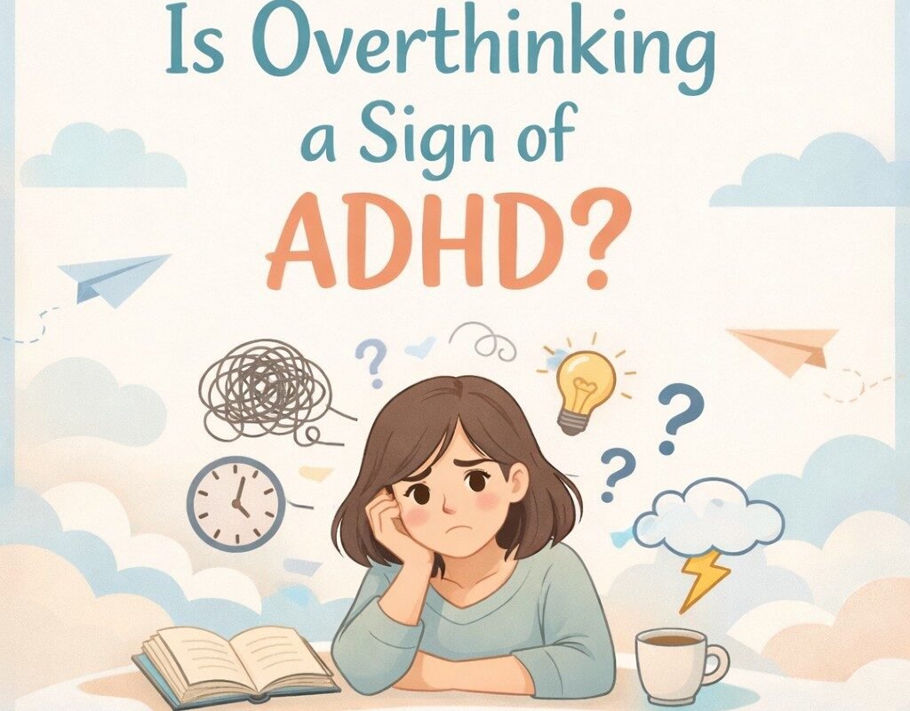 is overthinking a sign of adhd