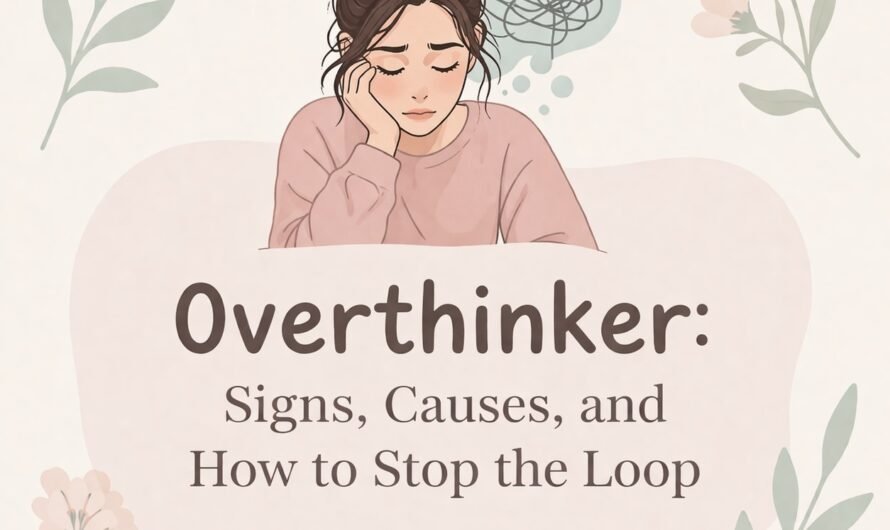 Overthinker: Signs, Causes, and How to Stop the Loop