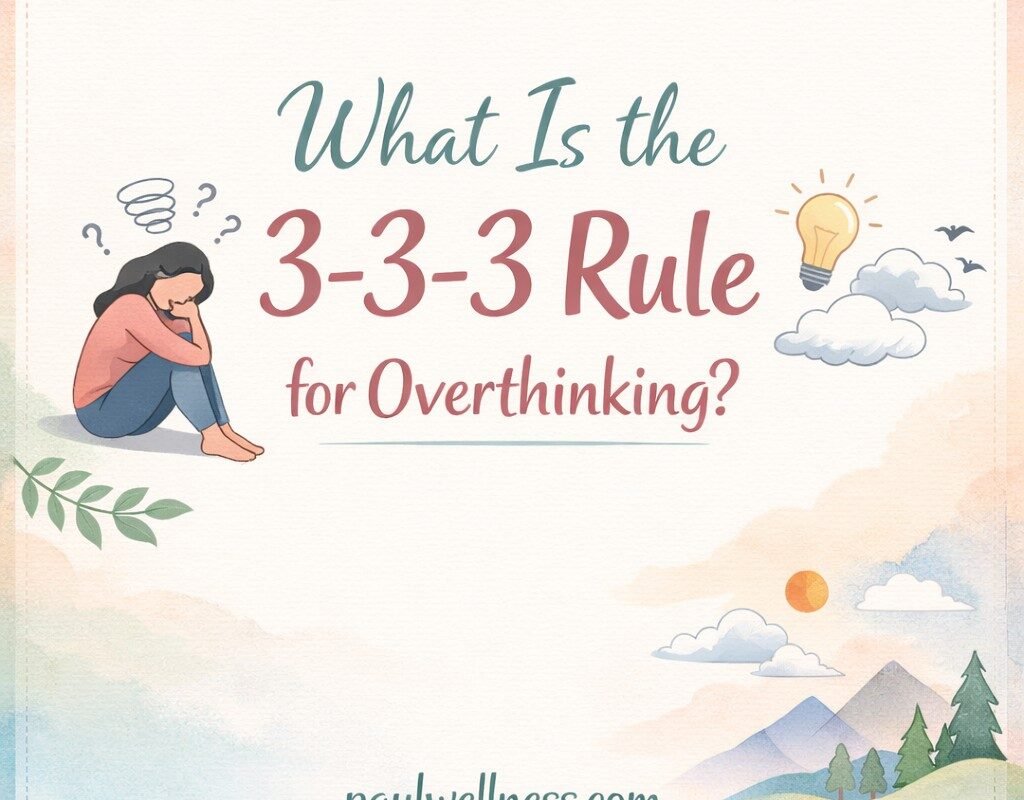 what is the 3 3 3 rule for overthinking