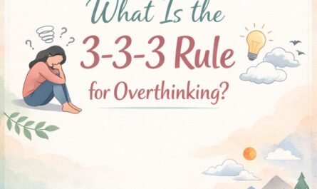 what is the 3 3 3 rule for overthinking