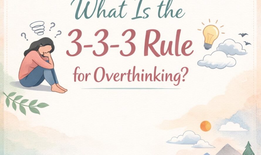 What Is the 3-3-3 Rule for Overthinking?